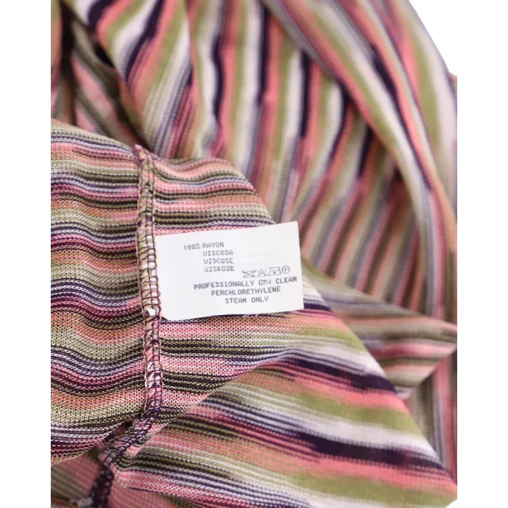 Missoni Pre-owned Fabric tops Beige Dames