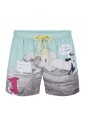 maillots-de-bain-a-motifs-avec-fond-vert-sauge-et-cordon-jaune