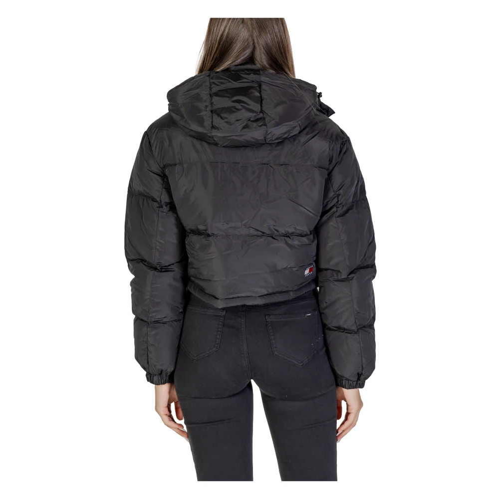 Tommy Jeans Alaska Dames Jassen Collectie Black Dames
