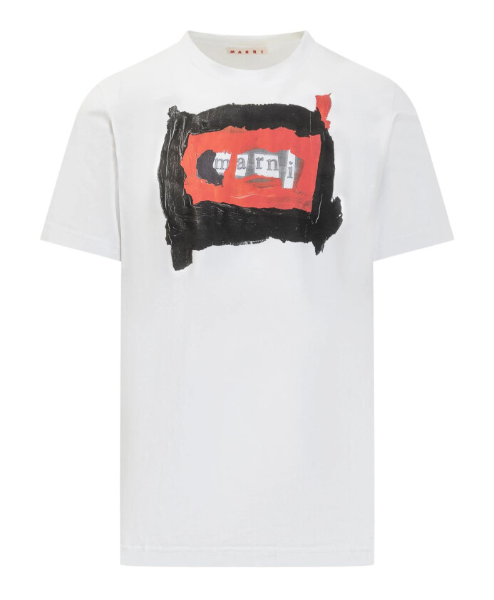 white-logo-print-cotton-t-shirt