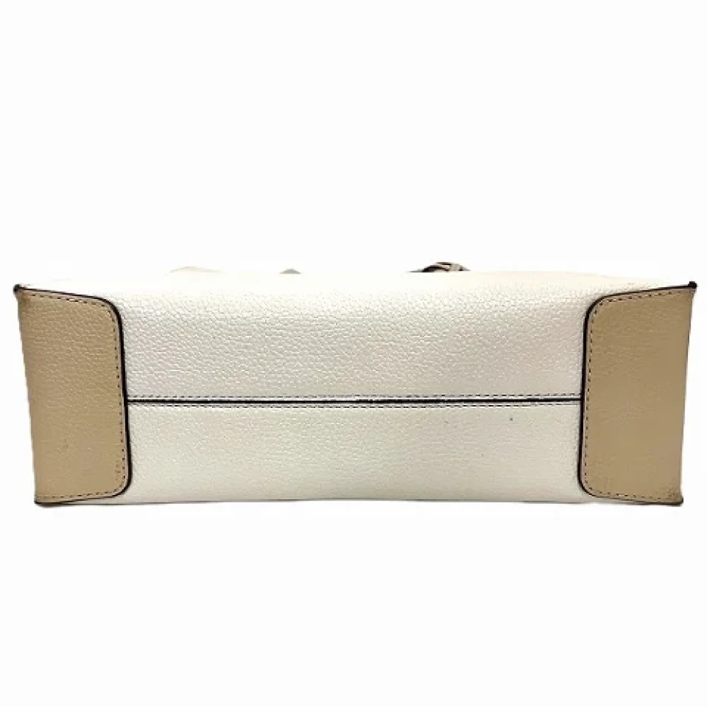 Michael Kors Pre-owned Leather totes Beige Dames