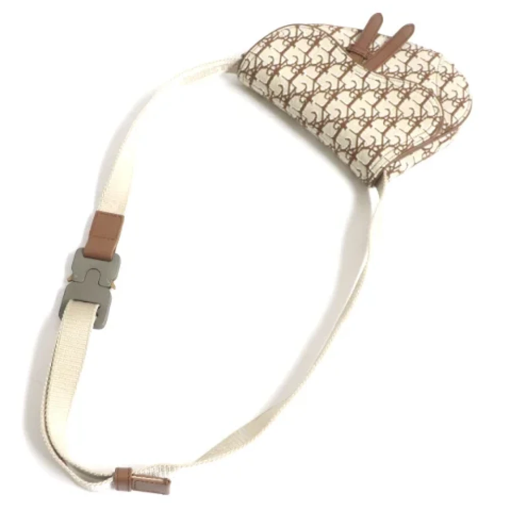 Dior Vintage Pre-owned Canvas dior-bags Brown Dames