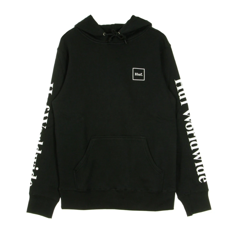 HUF Zwarte Heren Hoodie Black Heren