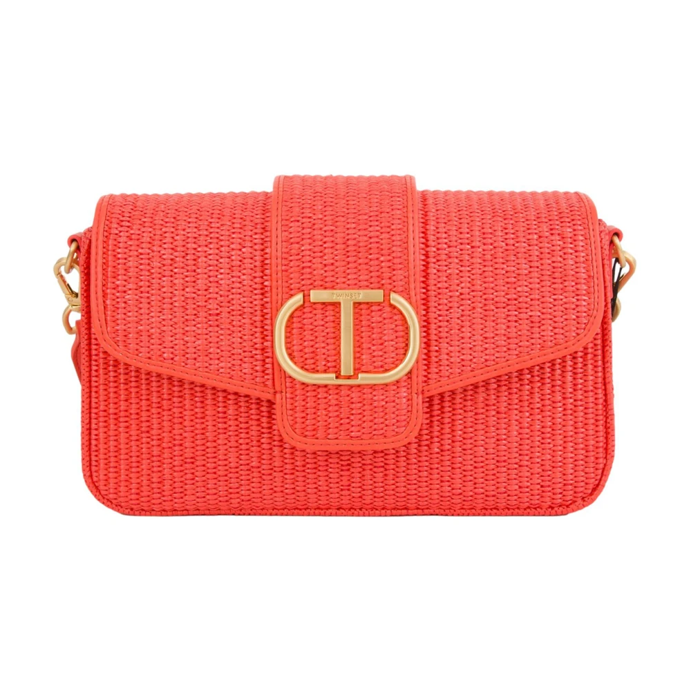 Twinset Oranje Schoudertas Orange Dames