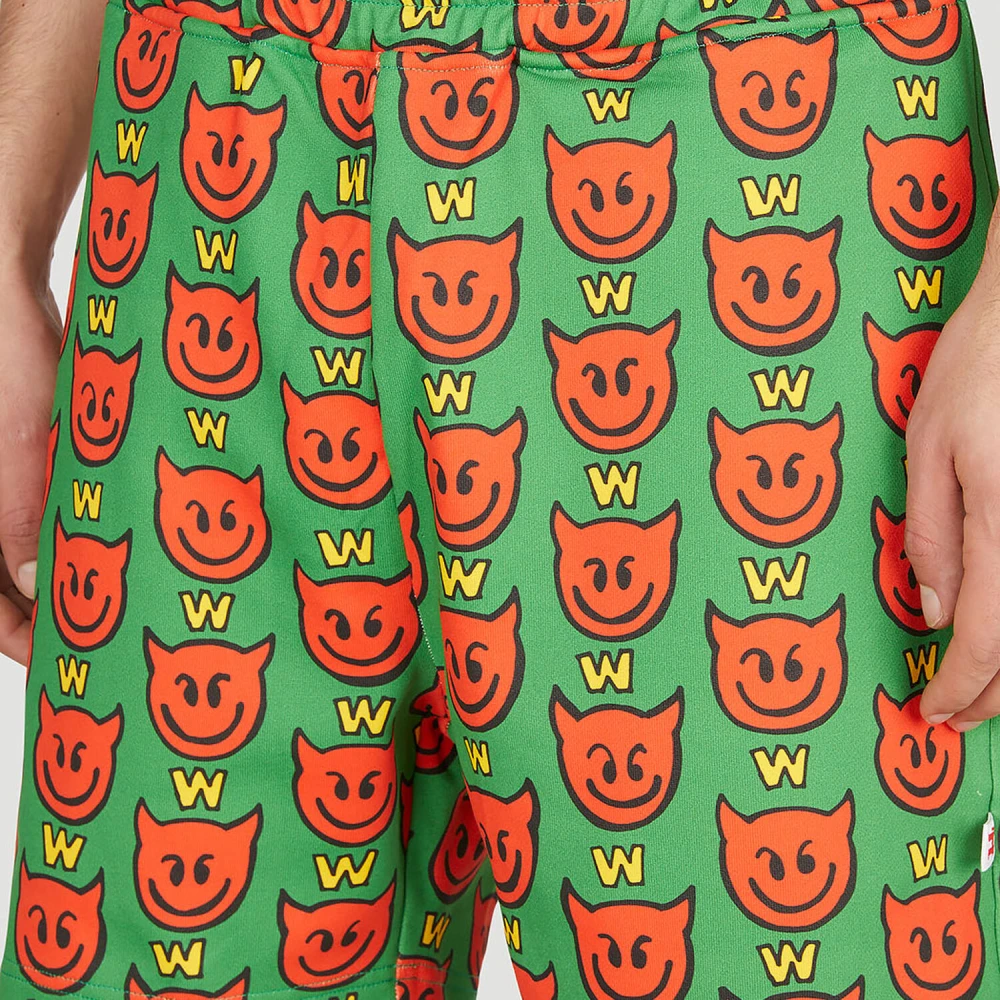 Walter Van Beirendonck Shorts Green Heren