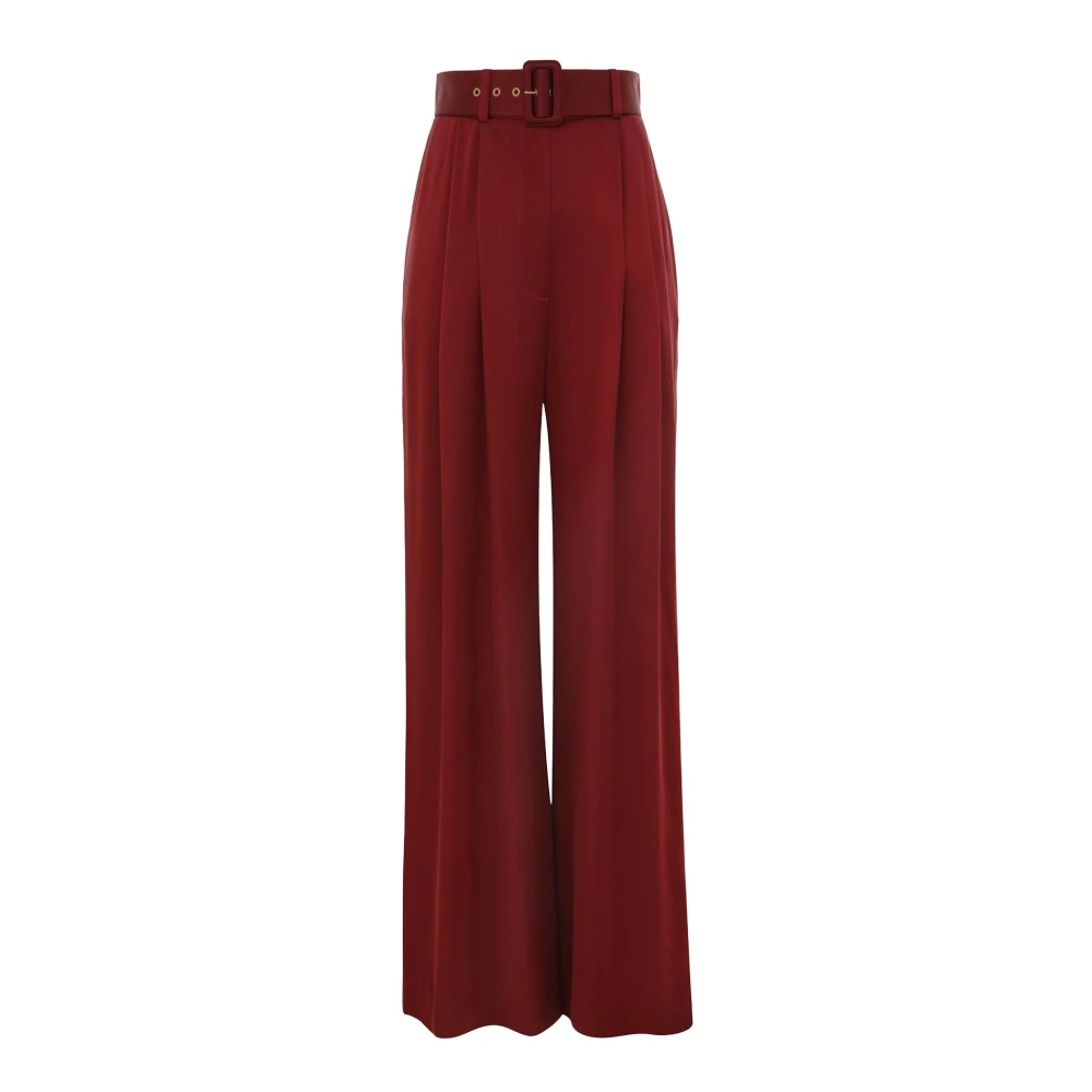 Trousers > Wide Trousers - - Zimmermann - Modalova