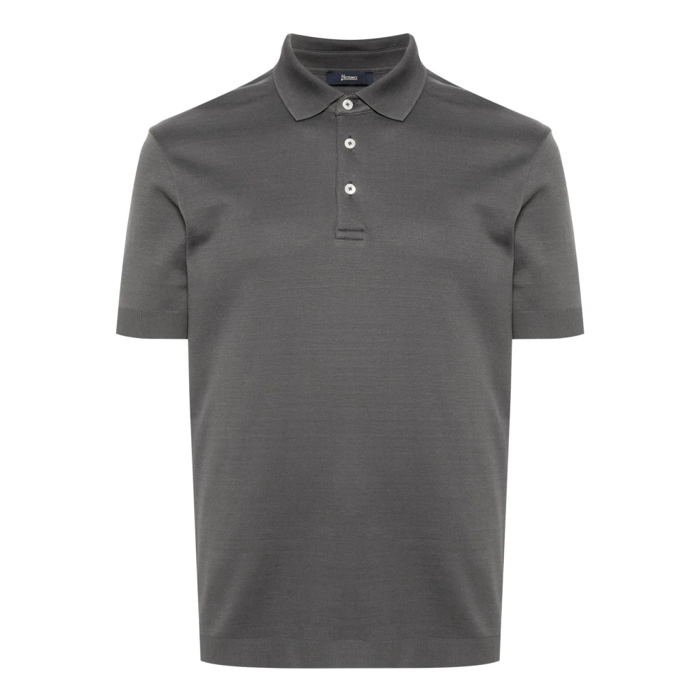Herno - Tops > Polo Shirts - Gray - Herno - Modalova