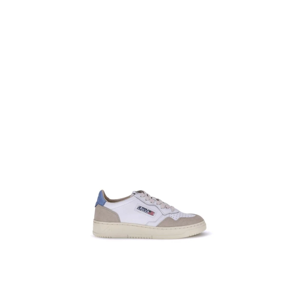 Autry Women's Multicolor Sneakers,, Vintage Low Leather Trainers Size 7 Uk