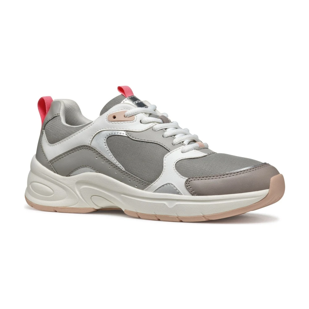 Geox Women's Gray Zarvia Trainers - Sneakers - 8 Uk - Shoes