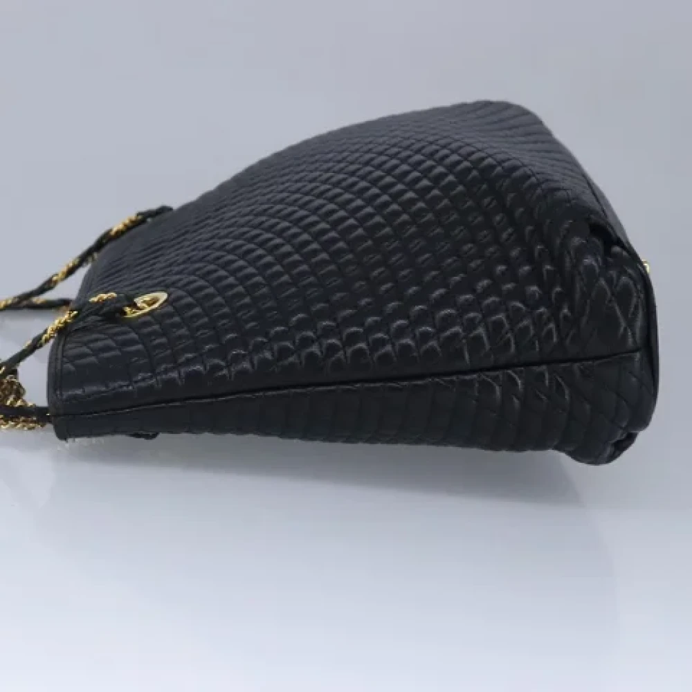 Bally Pre-owned Leather shoulder-bags Black Dames
