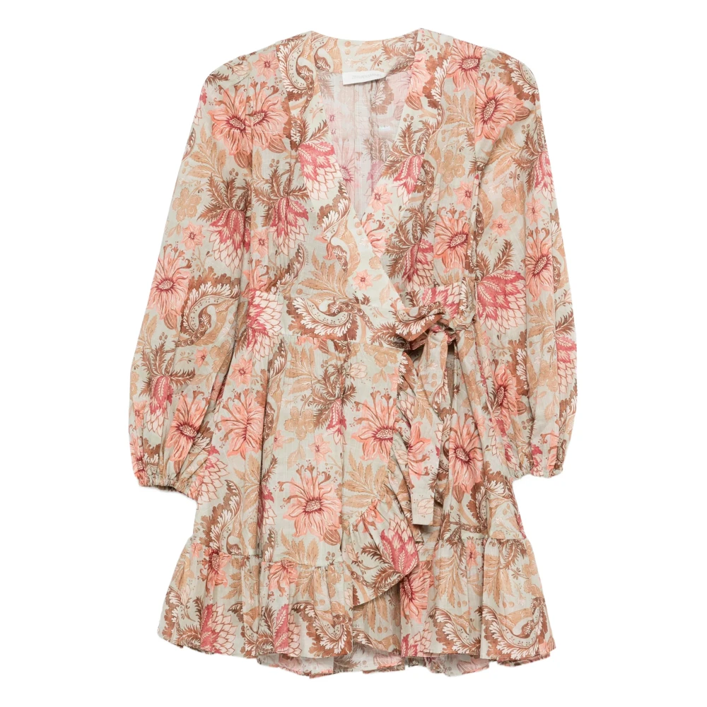 Zimmermann Dresses - Female - Short Dresses - Multicolor - M - Dresses