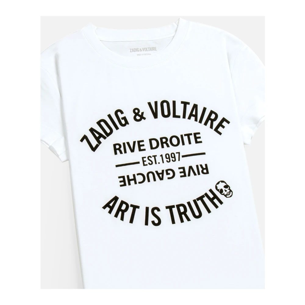 Zadig & Voltaire Walk Blason Shirts White Dames