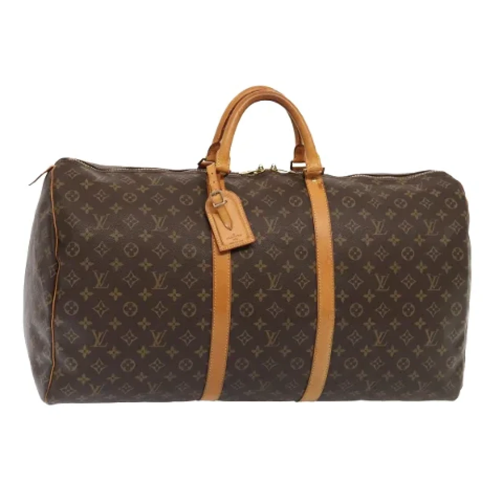 Louis Vuitton Vintage Pre-owned Canvas travel-bags Brown Dames