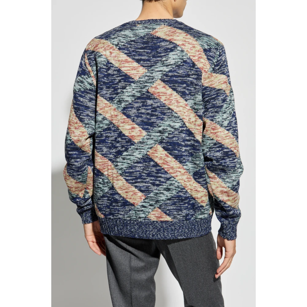 ETRO Gebreide trui met patroon Multicolor Heren