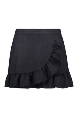 Gonna Short med Elegant Volang