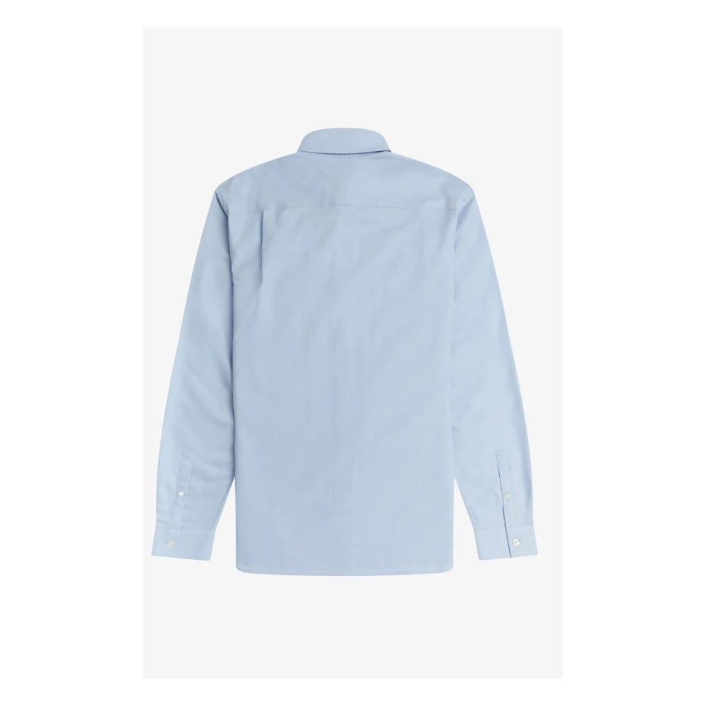 Fred Perry Klassiek Oxford Overhemd met Knoopsluiting Blue Heren