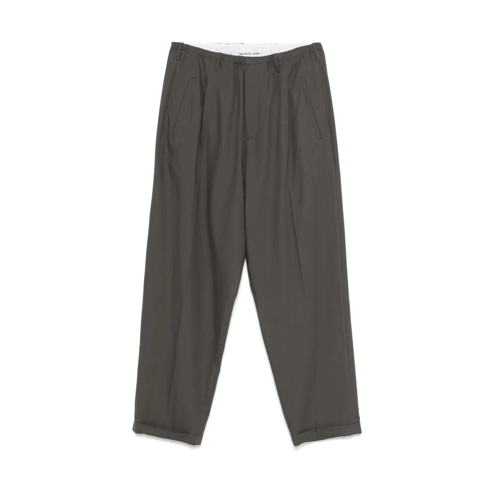 Magliano Donkergrijze Elastische Tailleband Broek Gray Heren