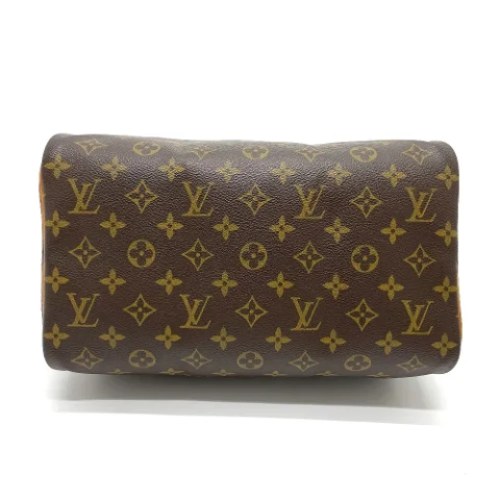 Louis Vuitton Vintage Pre-owned Cotton louis-vuitton-bags Brown Dames