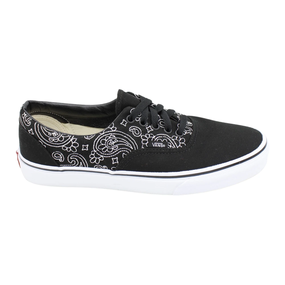 Vans Bandana Stitch Canvas Veterschoenen Dames Schoenen Zwart