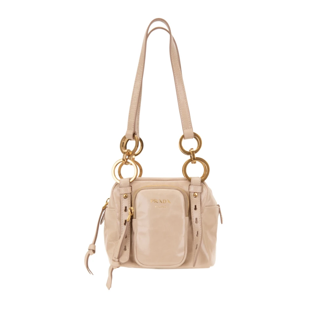 Prada , Shoulder Bags, Female, Beige, One Size, Shoulder Bag