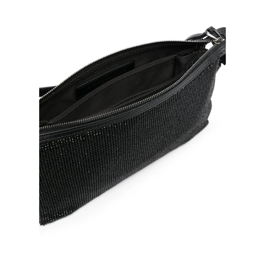 Benedetta Bruzziches Zwarte Tas met Bovenrits Black Dames