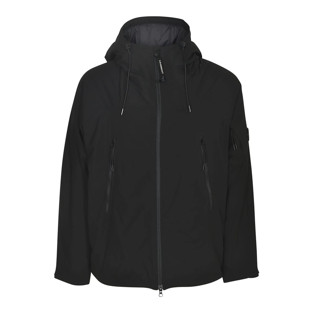 C.P. Company Zwarte Jassen voor Mannen Black Heren