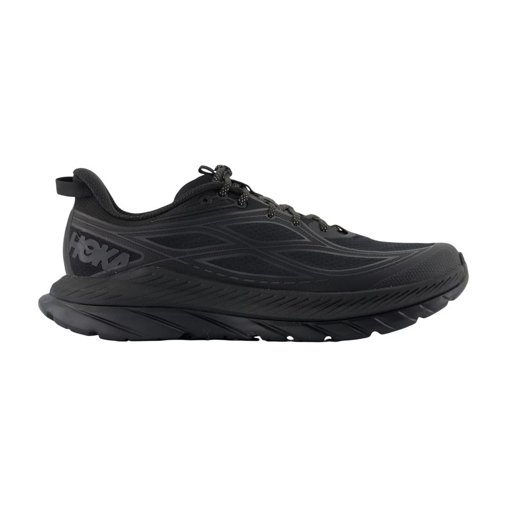 Hoka One One Black Running Shoes, Male, 10 Uk, Mach Remastered Sneaker
