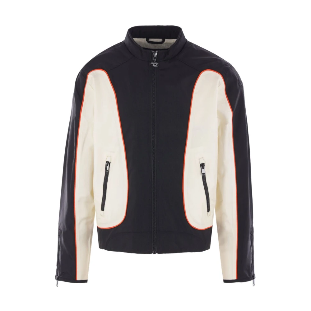 Diesel Men's Multicolor Light Jackets, L, J-Blink-Wrd Jacket