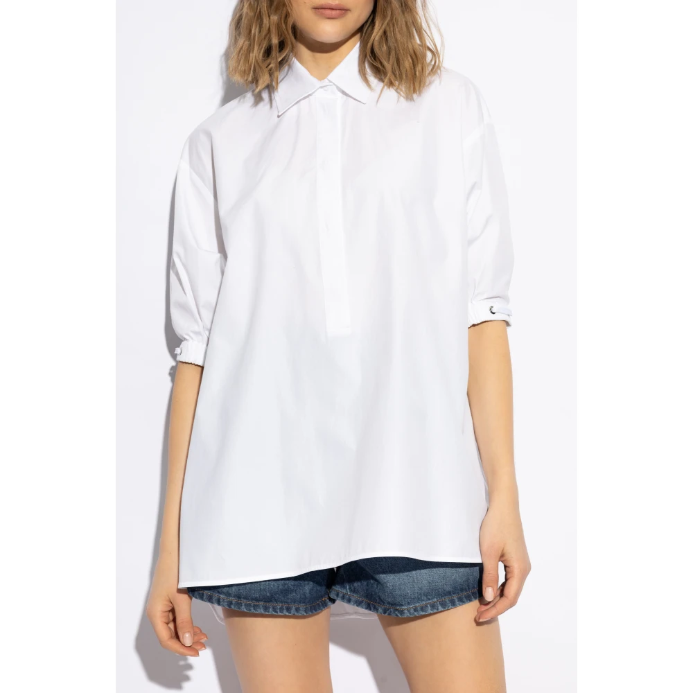 Max Mara Shirt Teano White Dames