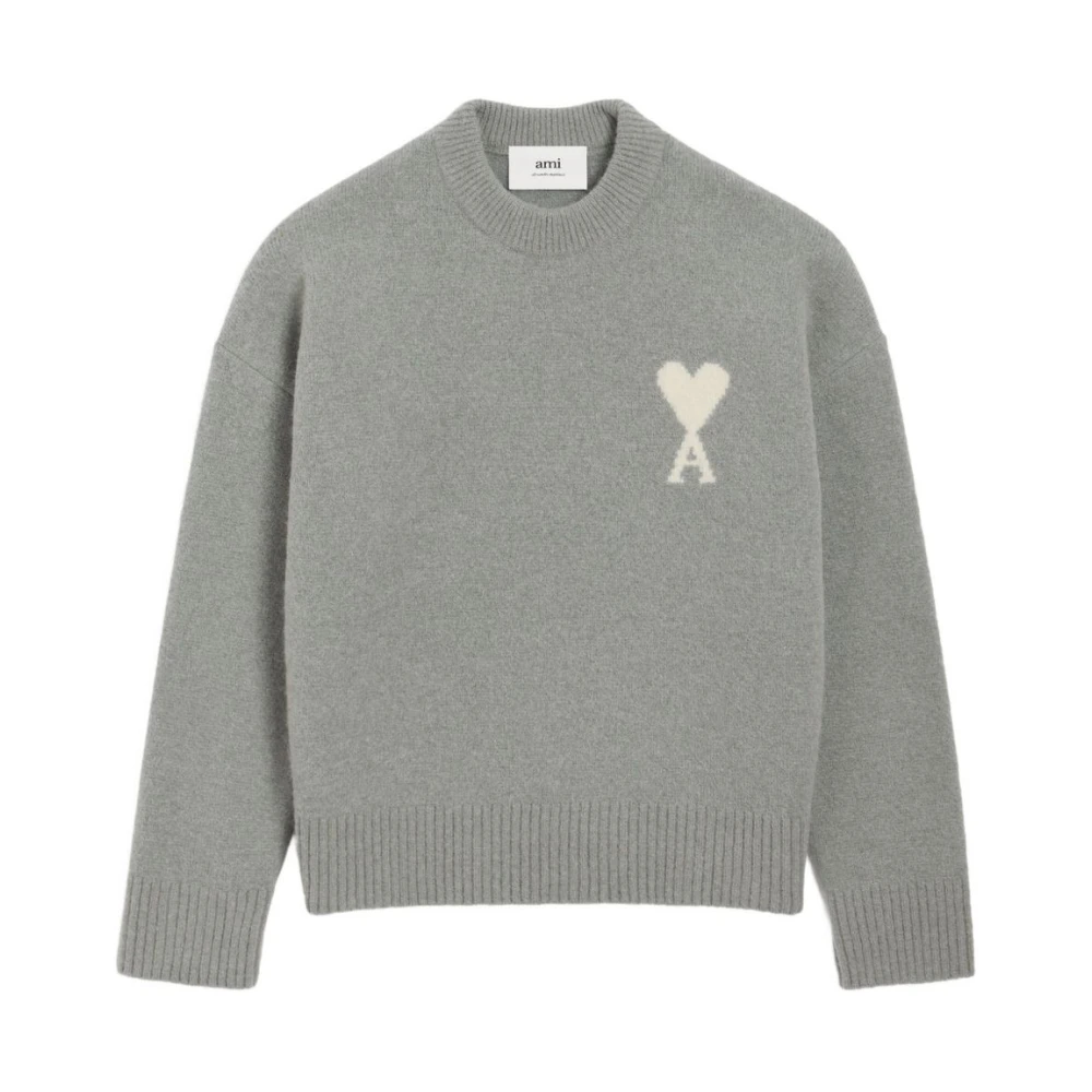 Knitwear > Round-neck Knitwear - - Ami Paris - Modalova