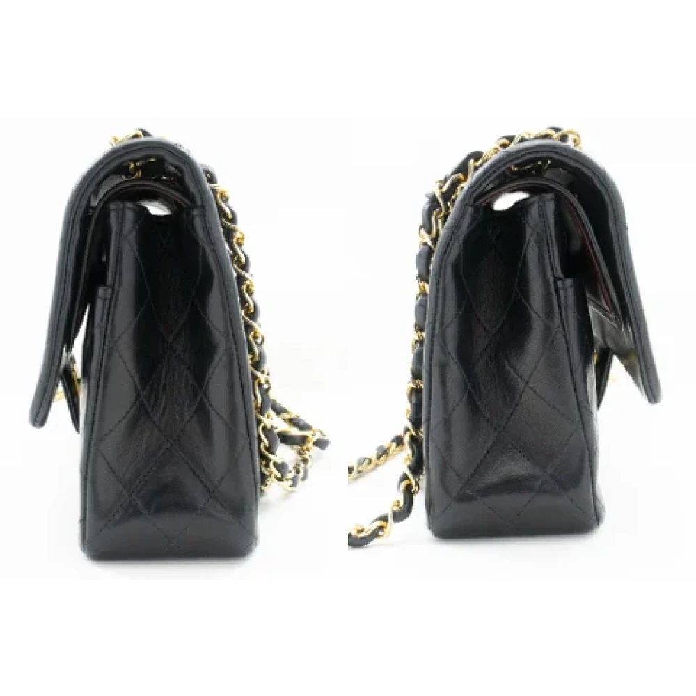 Chanel Vintage Pre-owned Leather chanel-bags Black Dames