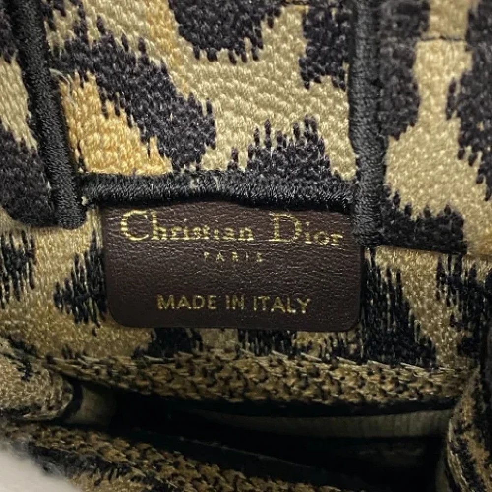 Dior Vintage Pre-owned Canvas totes Beige Dames