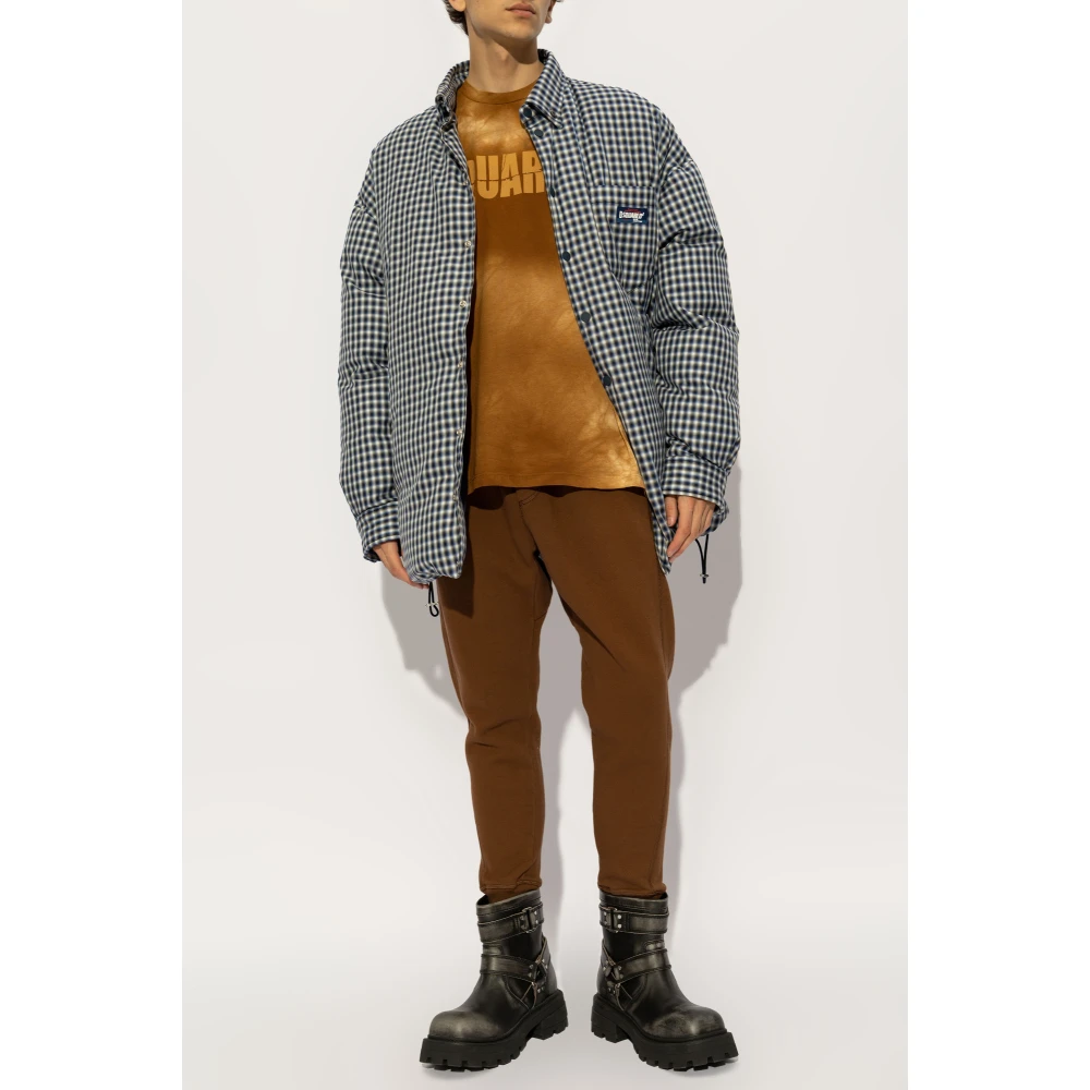 Dsquared2 Sweatpants Brown Heren