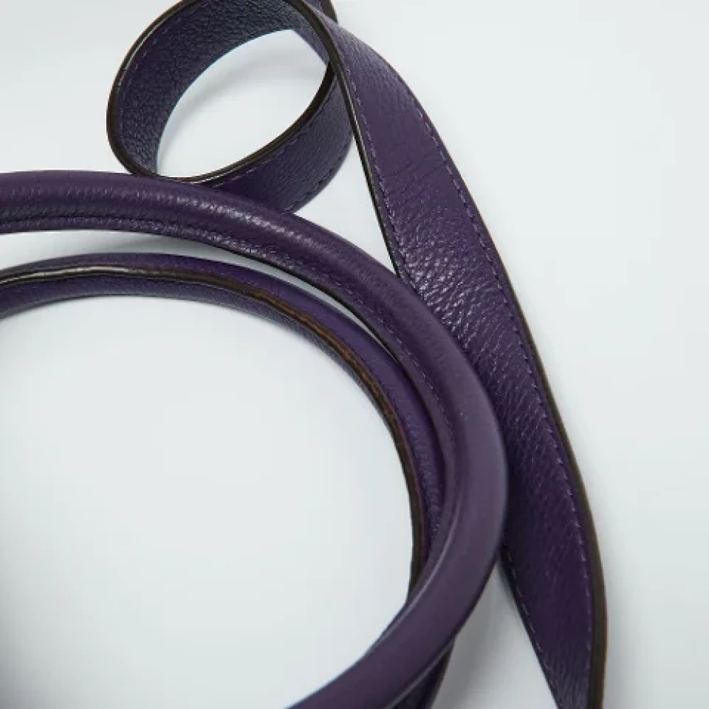 Michael Kors Pre-owned Leather handbags Purple Dames