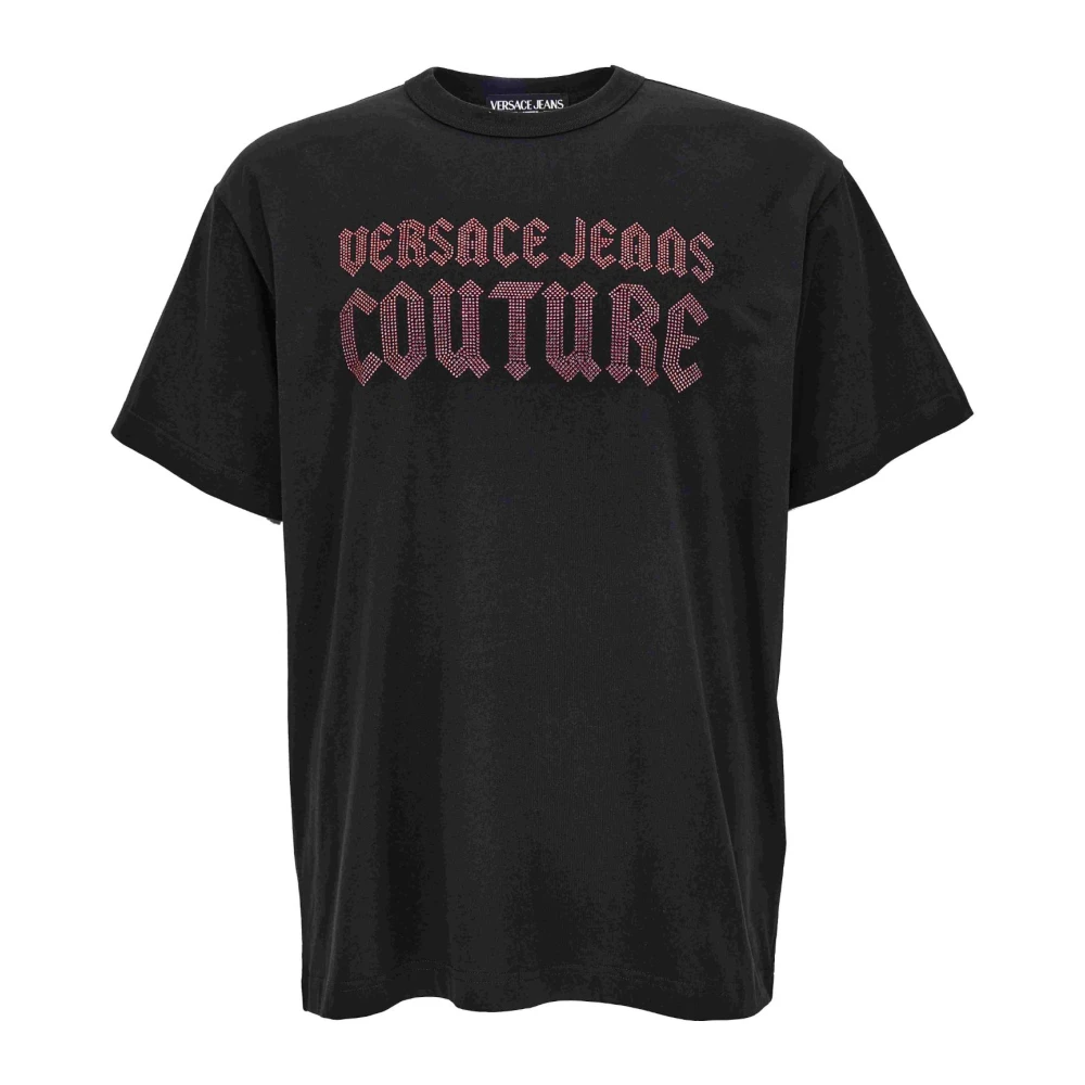 Versace Jeans Couture T-shirts en Polos Black Heren