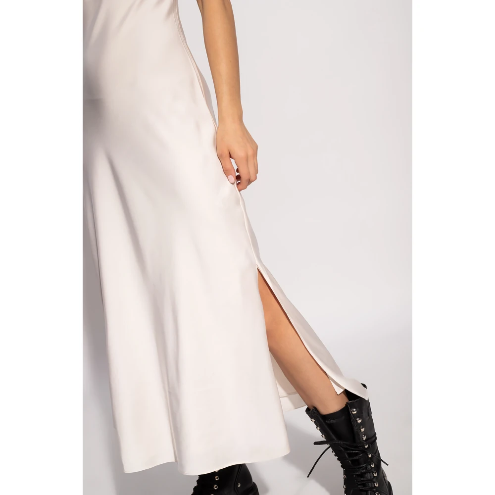 AllSaints Hadley Slip Dress Beige Dames