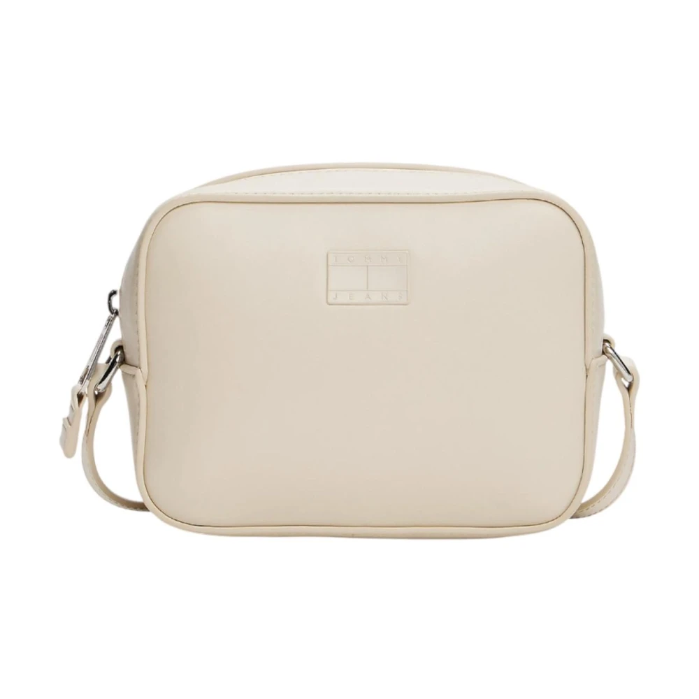 Tommy Hilfiger Women's Beige Cross Body Bags, One Size, Vintage Camera Bag With Modern Details