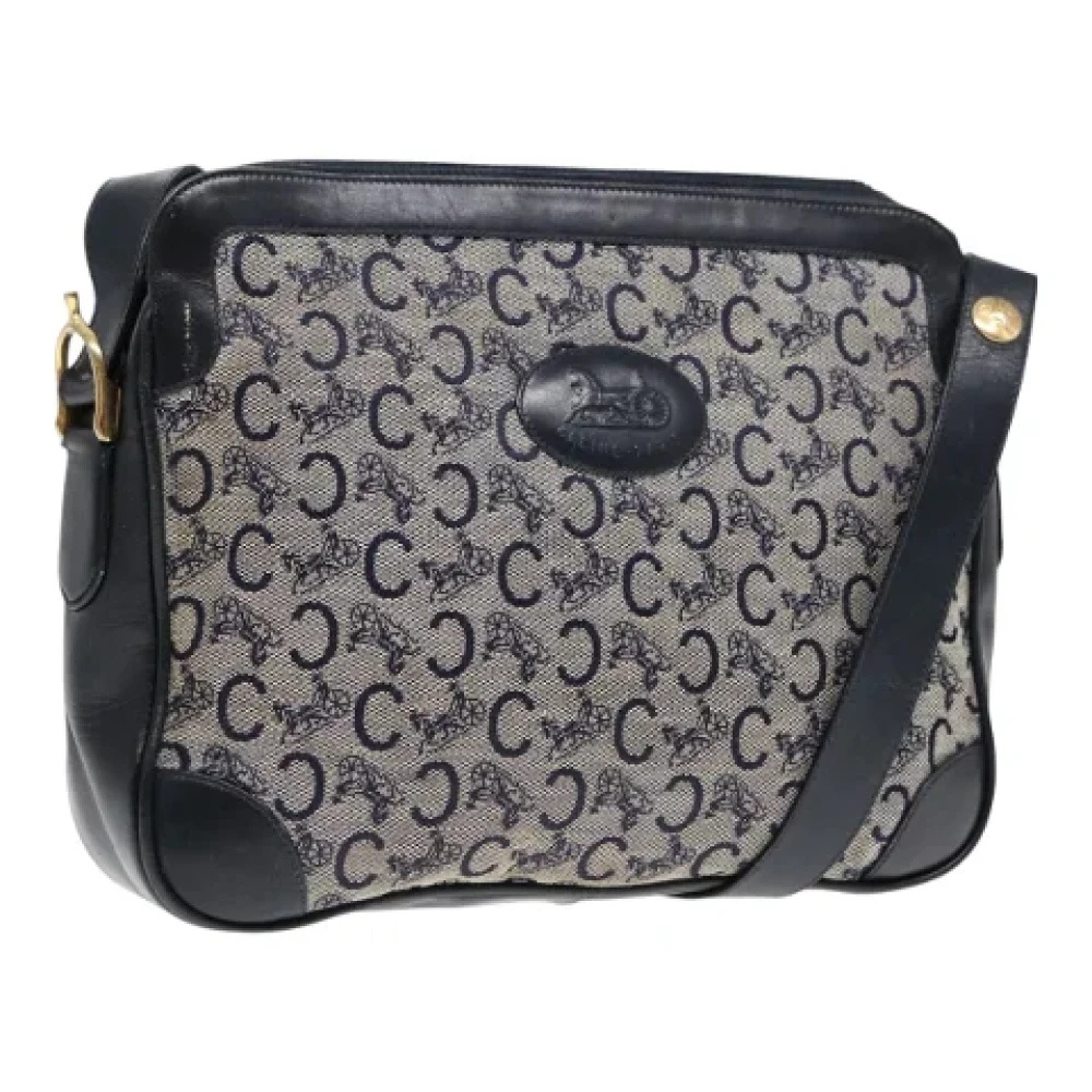 Celine Vintage Pre-owned Canvas celine-bags Blue Dames