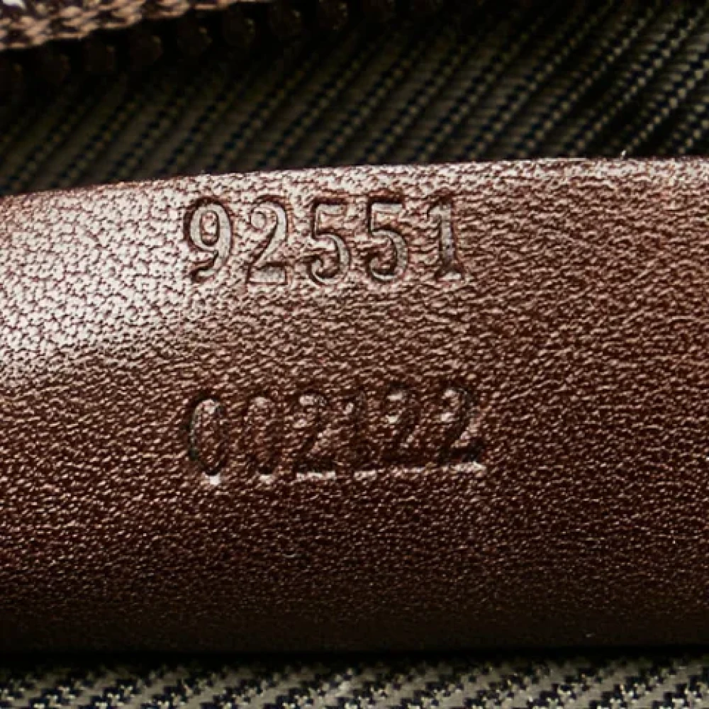 Gucci Vintage Pre-owned Leather shoulder-bags Beige Dames