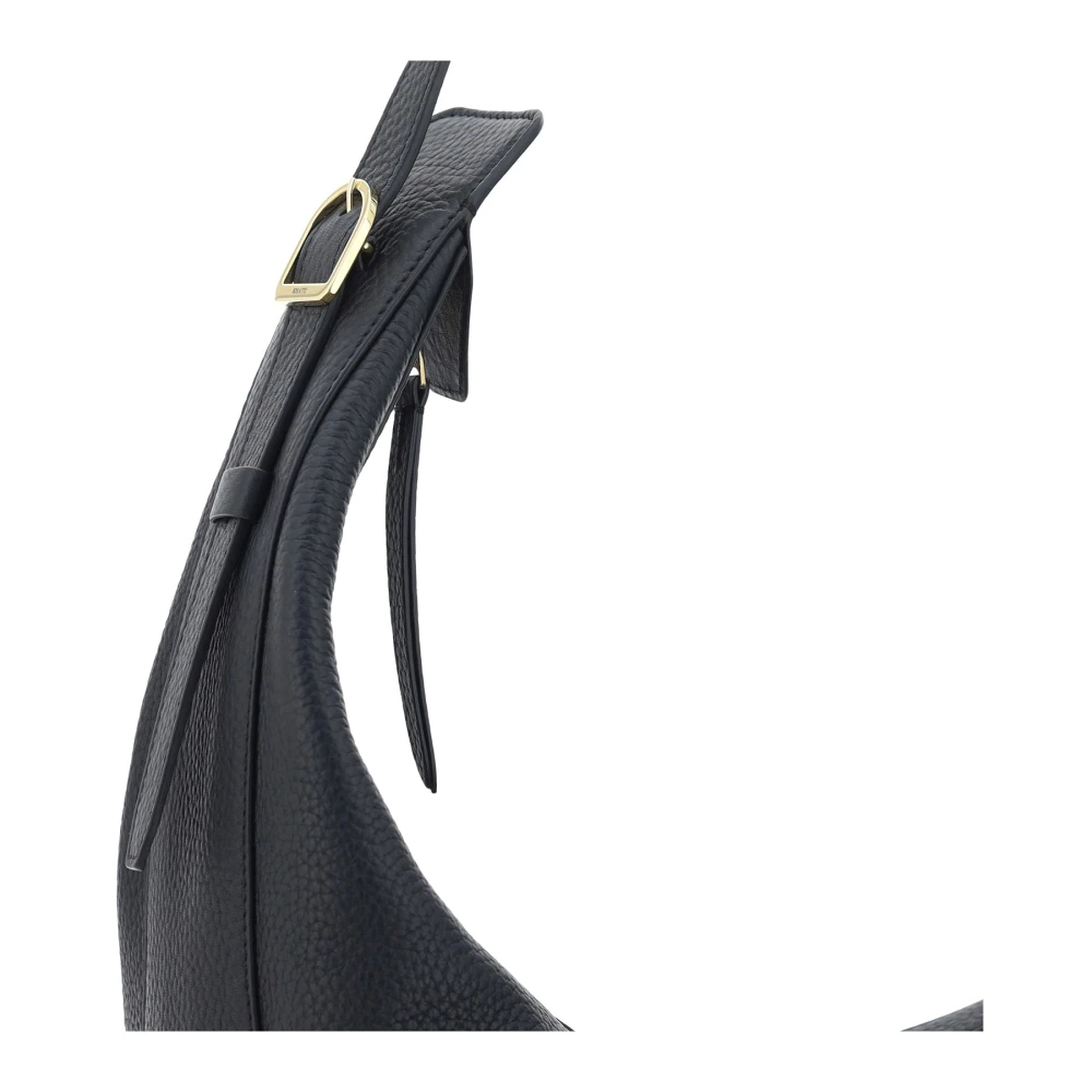 Khaite Augustina Hobo Leren Tas Black Dames
