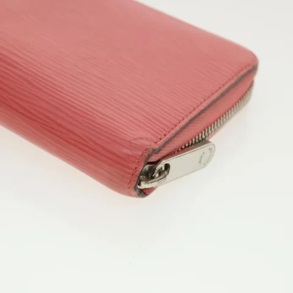 Louis Vuitton Vintage Pre-owned Leather wallets Pink Dames