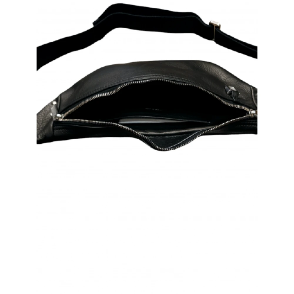 Rick Owens Minimalistische Small Geo Bumbag in Zwart Black Heren
