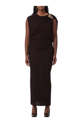 elegant-kaffe-maxi-kjole