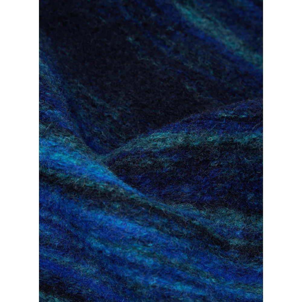 Universal Works Militaire voering jas Eenvoudige vorm Blue Heren