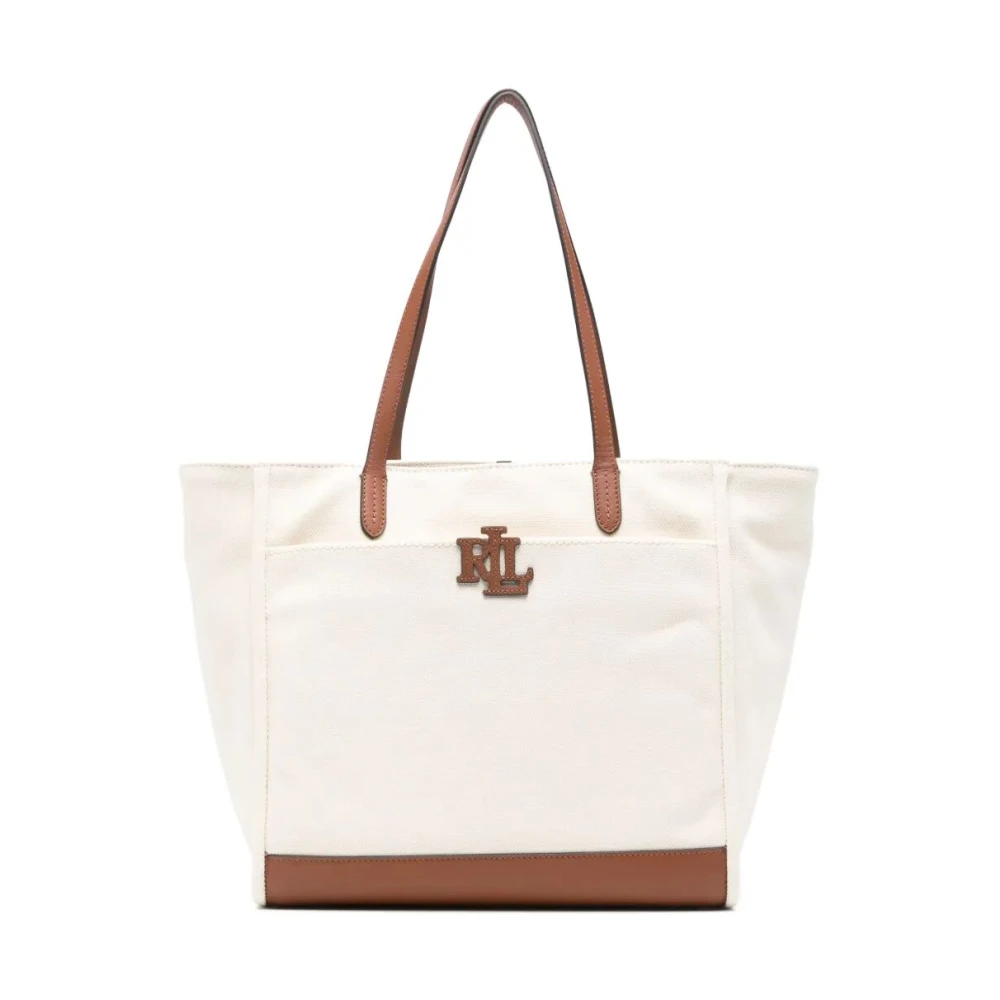Ralph Lauren Women's Beige Cameryn Large Tote