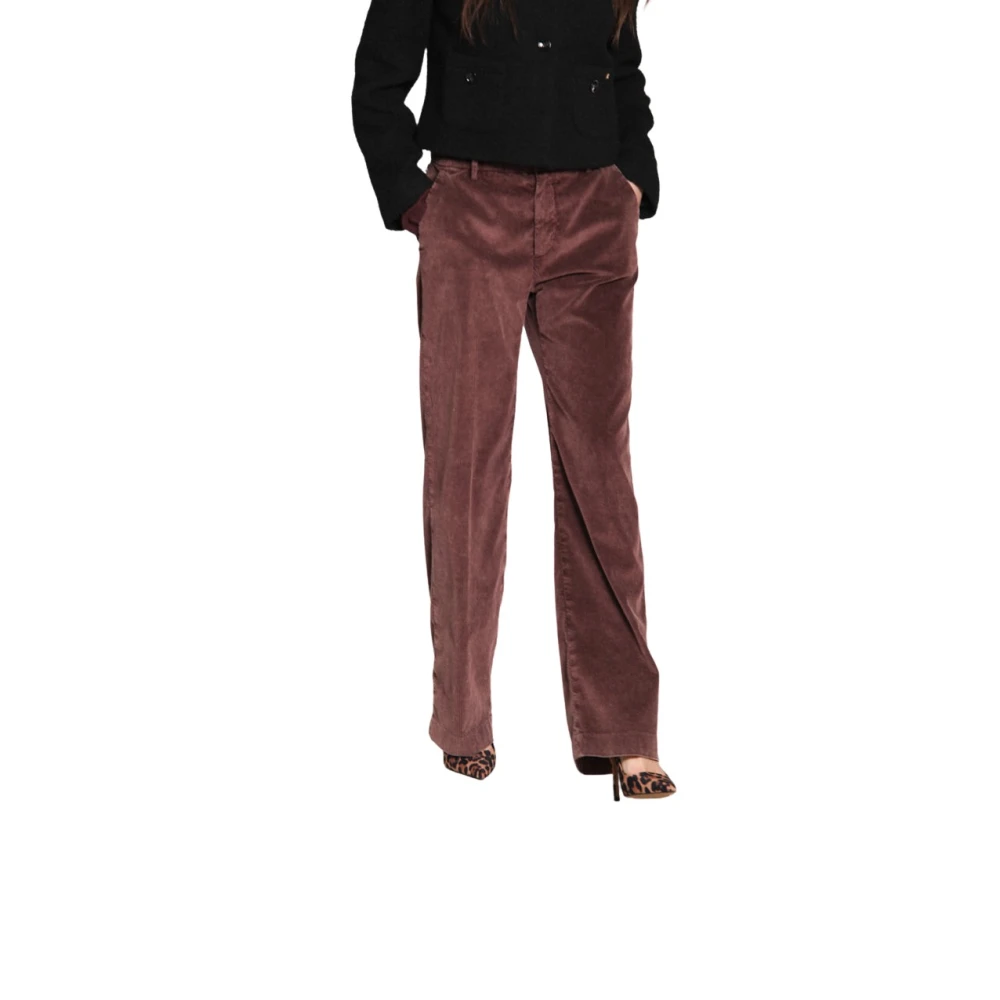 Mason's Donna Marrone Pantaloni, S, New,