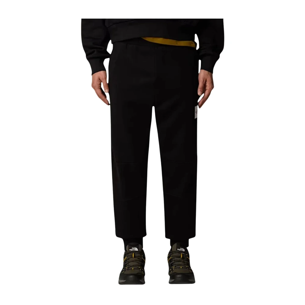 The North Face Fijne katoenen elastische taille broek Black Heren