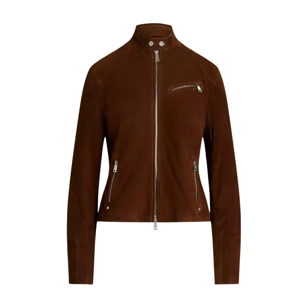 Jackets > Leather Jackets - - Ralph Lauren - Modalova