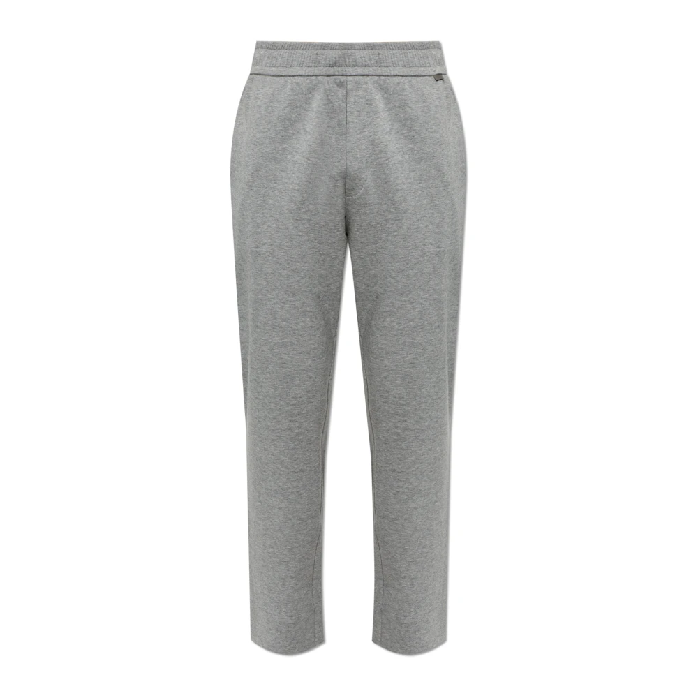Moncler Uomo Grigio - Logo Sweatpants - Trousers - M