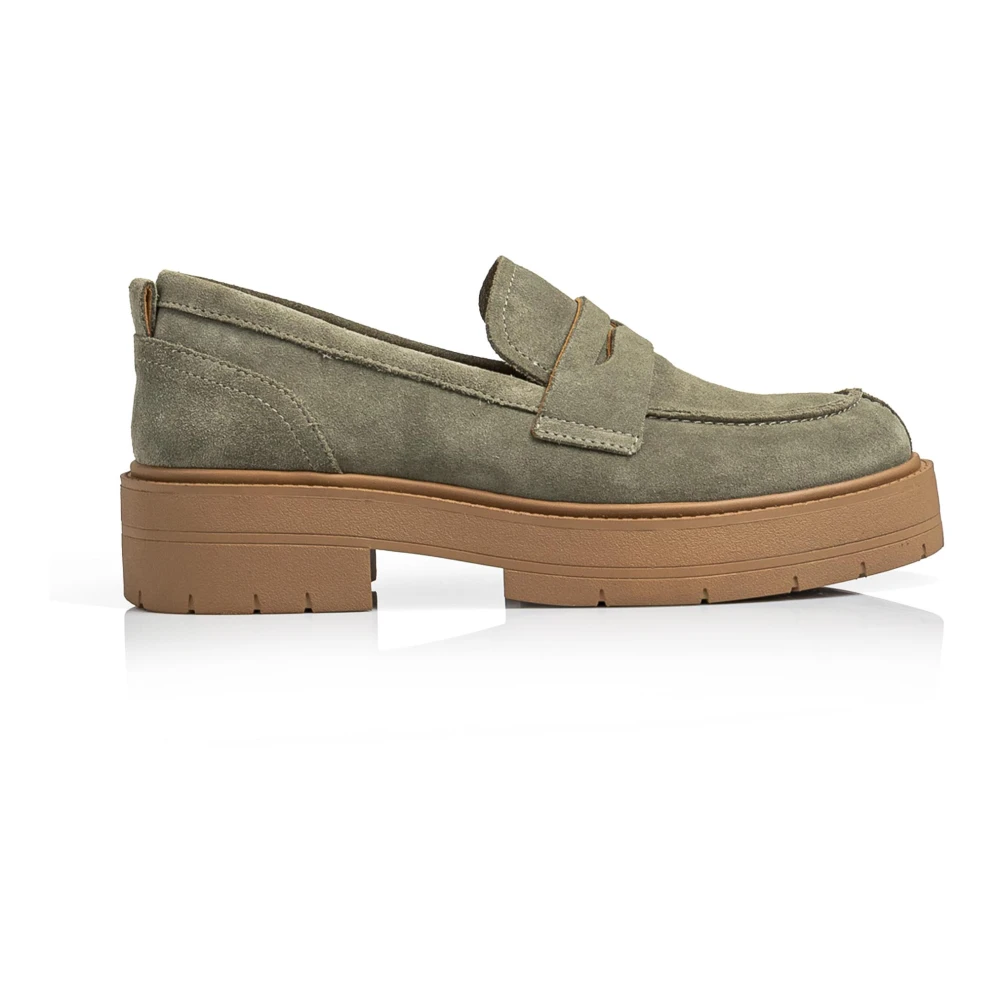 Geox , Damen, Schuhe, Grün, 36 Eu 